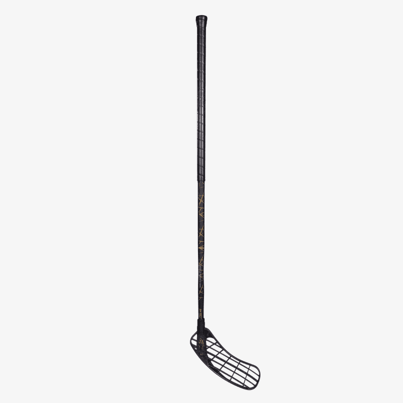 Salming Kickzone SR Hawk Blade F27 floorball stick black/gold