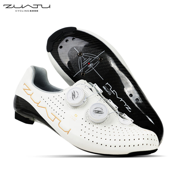 Zuatu road cycling shoes Z001 Standard Edition White