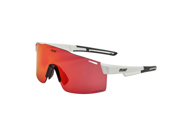 Mint Light ahead Vision + športna očala belo/rdeča 