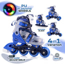FunActiv ADAPT LED 4in1 nastavljivi otroški rolerji