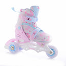 FunActiv ADAPT LED GIRL 4in1 nastavljivi otroški rolerji