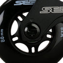 SEBA E3 80 premium rolerji za freestkate- Črni