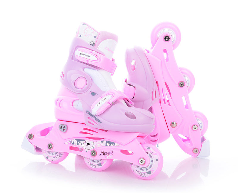 Tempish inline kids skating set with protectors Kitty Skate set | Sport Station.