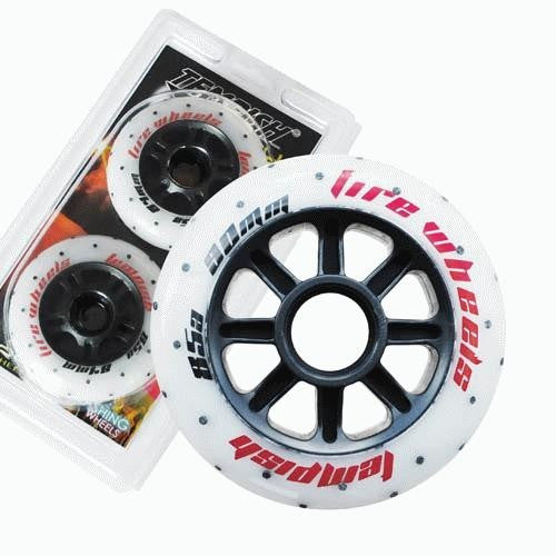 Tempish inline skating FIRE 90x24 85A wheels | Sport Station.