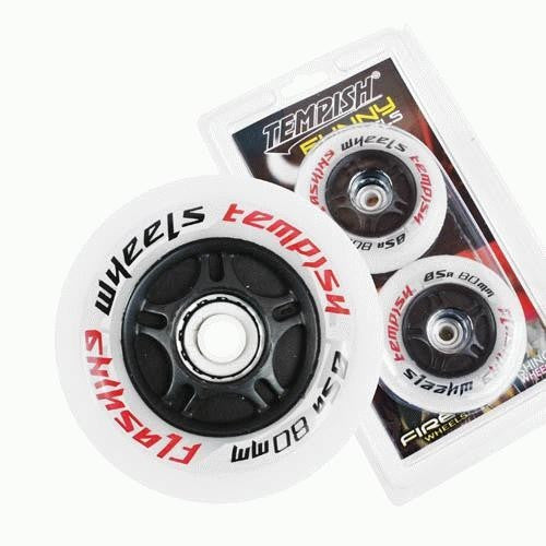 Tempish inline skating Flashing  80x24 85A wheels | Sport Station.