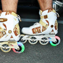 Tempish inline skating Flashing  80x24 85A wheels | Sport Station.