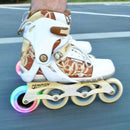 Tempish inline skating Flashing  80x24 85A wheels | Sport Station.