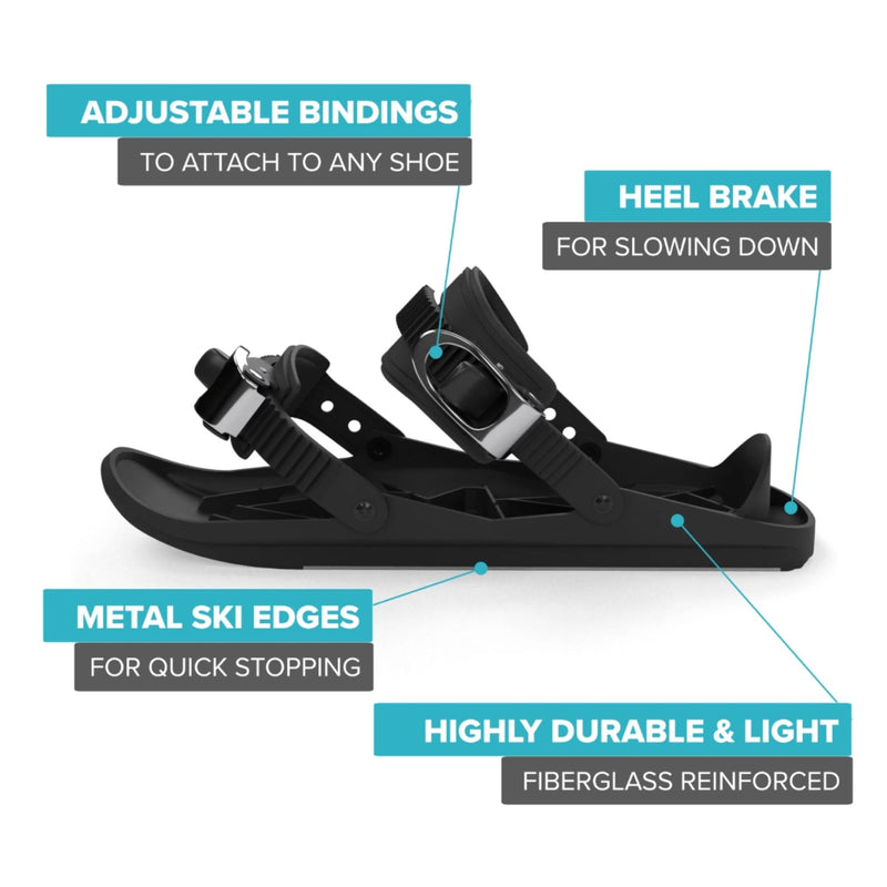 Snowfeet II Mini Ski Skates Red | Sport Station.