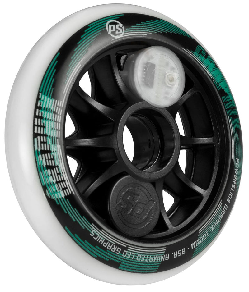 Powerslide inline wheel Graphix 100 | Sport Station.