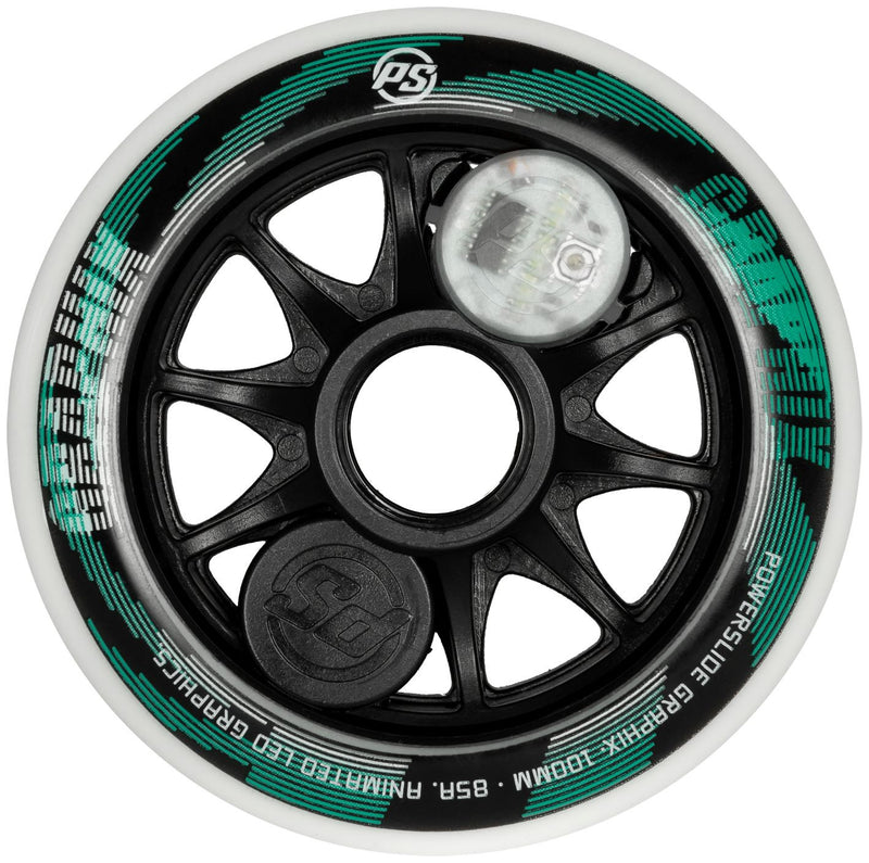 Powerslide inline wheel Graphix 100 | Sport Station.