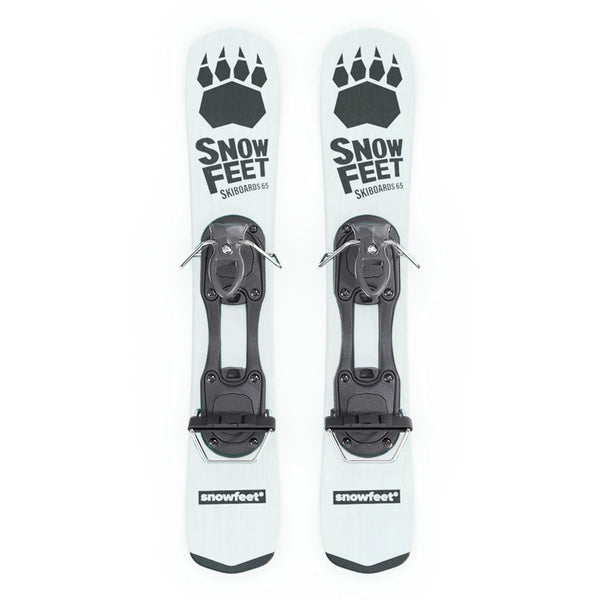 Skiboards by Snowfeet | 65 CM | Skiblades Snowblades Short Mini Skis