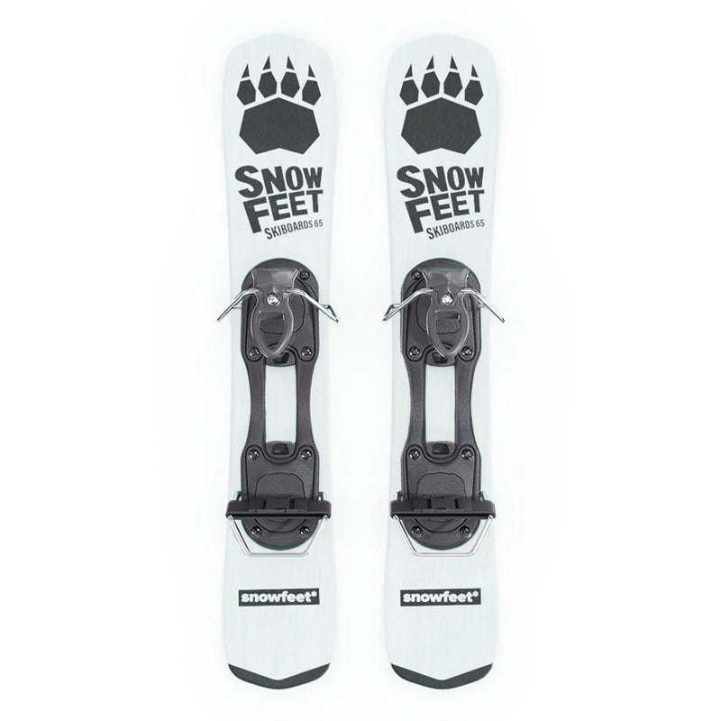 Skiboards by Snowfeet | 65 CM | Skiblades Snowblades Short Mini Skis