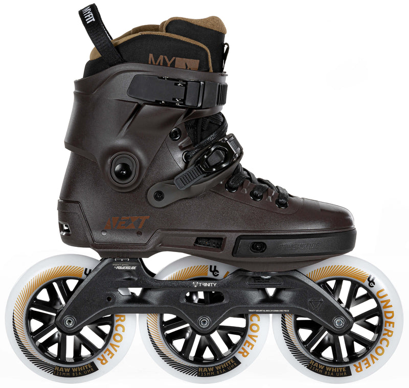 Powerslide inline urban skates Next Brown 125 | Sport Station.