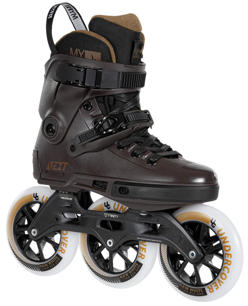 Powerslide inline urban skates Next Brown 125 | Sport Station.