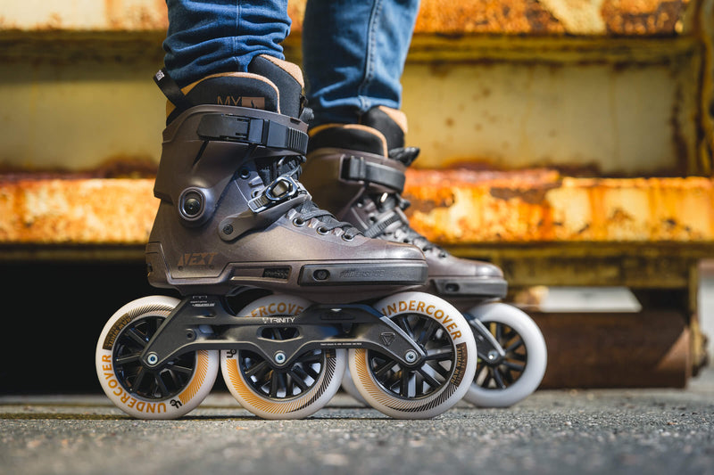 Powerslide inline urban skates Next Brown 125 | Sport Station.