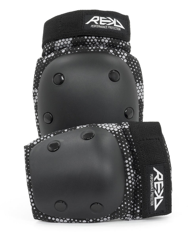 Rekd knee and elbow protectors Youth Heavy Duty Double pad Set | Sport Station.