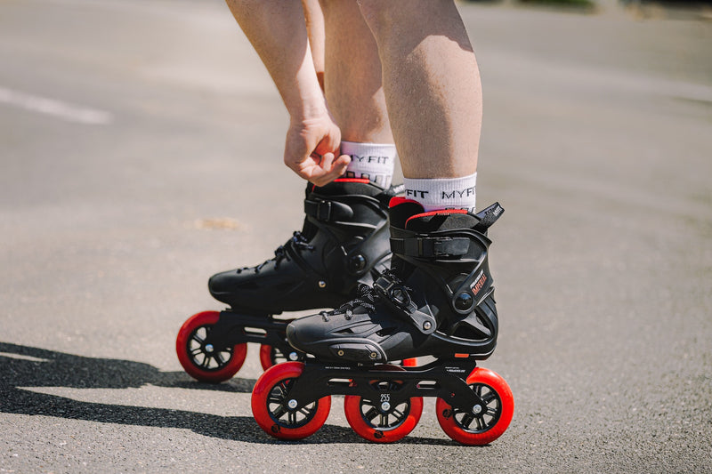 Powerslide Urban inline skates IMPERIAL BLACK RED 110 | Sport Station.