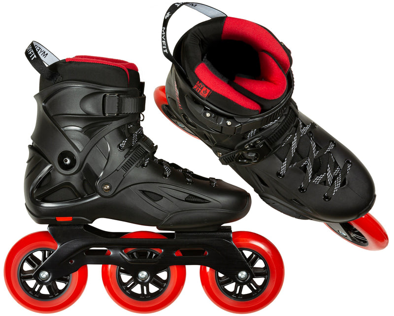 Powerslide Urban inline skates IMPERIAL BLACK RED 110 | Sport Station.