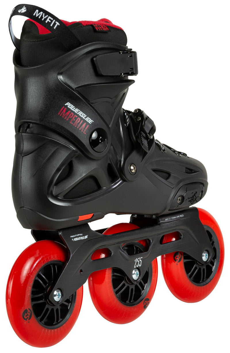 Powerslide Urban inline skates IMPERIAL BLACK RED 110 | Sport Station.