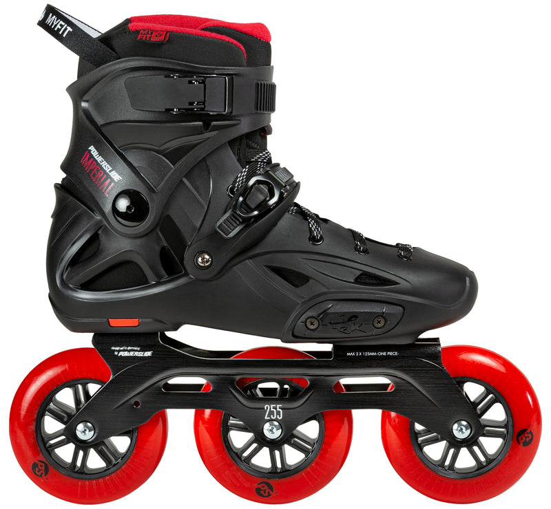 Powerslide Urban inline skates IMPERIAL BLACK RED 110 | Sport Station.