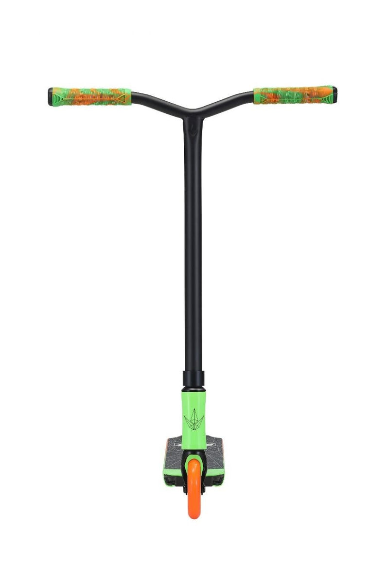 One S3 freestyle scooter complete green-orange | Sport Station.