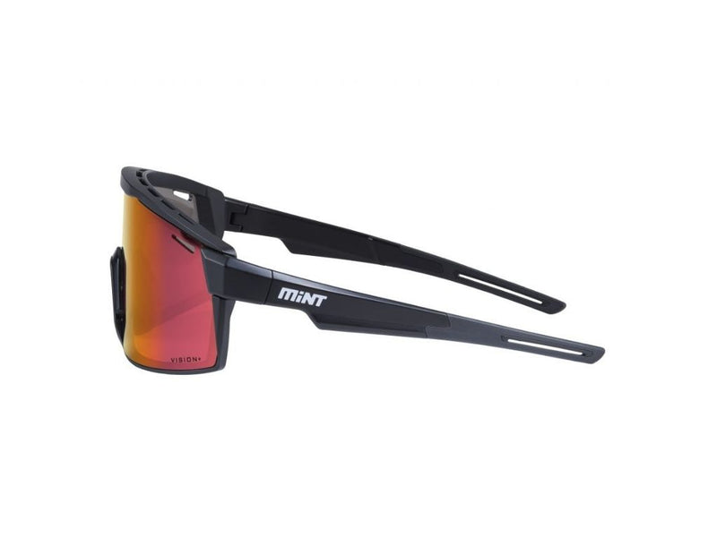 Sončna očala Mint Fast Forward Vision+ črna/rdeča