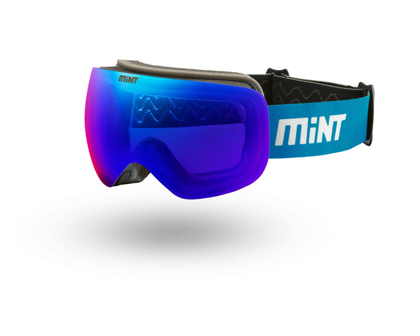 Mint snow goggle Speed up Vision+ blue