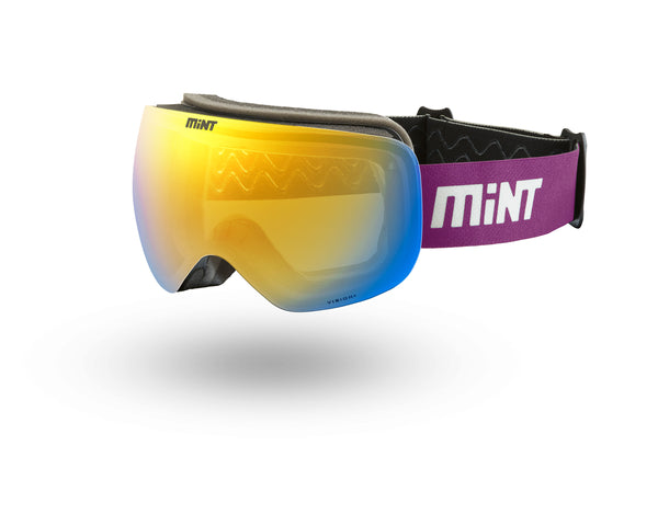 Mint smučarska očala Speed up Vision+ violično/zlata