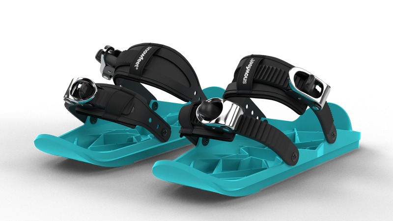 Snowfeet II Mini Ski Skates Blue | Sport Station.