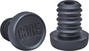 CORE Bar Ends (Black - Steel) | Sport Station.