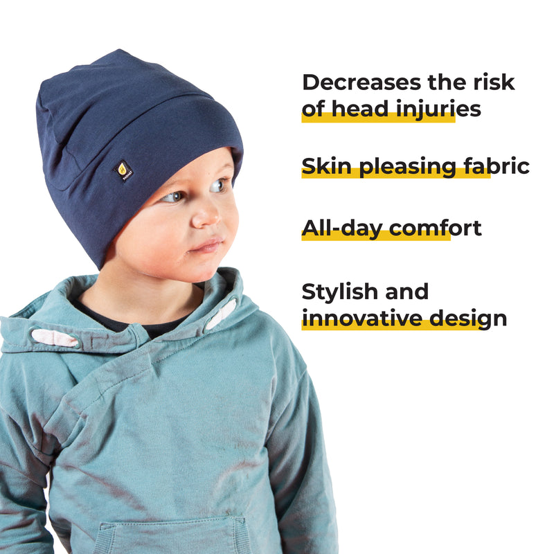 PadHat protective hat for kids Ocean blue | Sport Station.