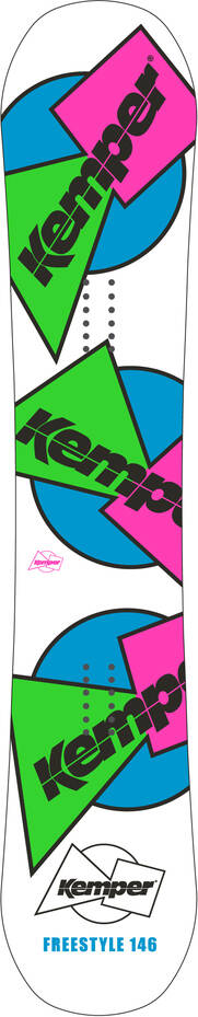 Kemper Freestyle 1989/90 Snowboard Color: 20/21 | Sport Station.