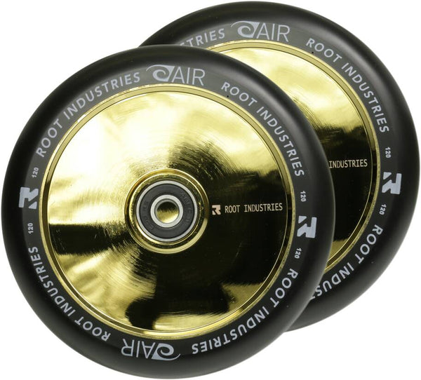 Root Air Pro Scooter Wheels 2-pack (120mm - Gold Rush) | Sport Station.